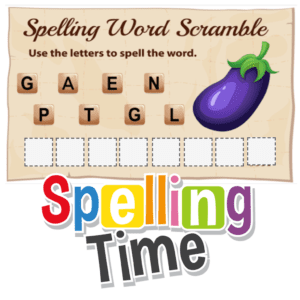 Spelling Word Scramble – Set I