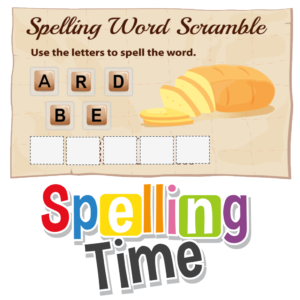 Spelling Word Scramble – Set D