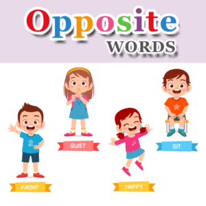 Opposite Words – Set 2