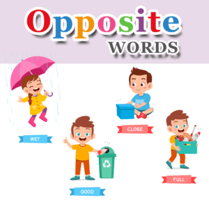 Opposite Words – Set 4