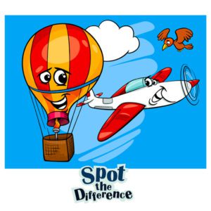 Spot 5 Differences – Set B