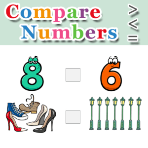 Compare Numbers – Greater Than – Less Than – Equal To – Set 20