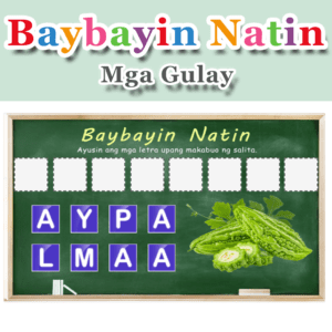 Baybayin Natin – Gulay – Set 1