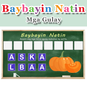 Baybayin Natin – Gulay – Set 3