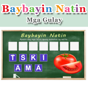 Baybayin Natin – Gulay – Set 4