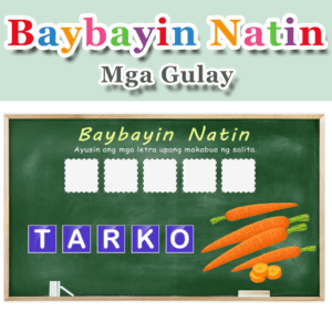 Baybayin Natin – Gulay – Set 5