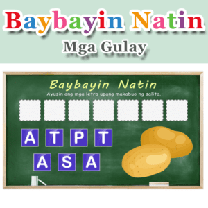 Baybayin Natin – Gulay – Set 6