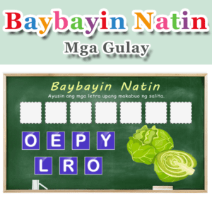 Baybayin Natin – Gulay – Set 8