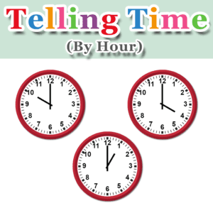 Telling Time (By Hour) – Set B