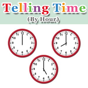 Telling Time (By Hour) – Set C