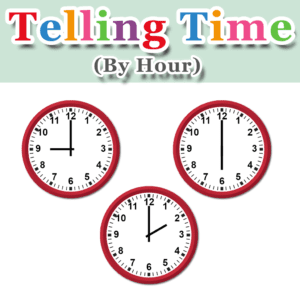 Telling Time (By Hour) – Set D