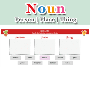 Classifying Nouns – Set 1