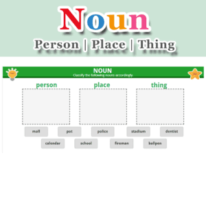 Classifying Nouns – Set 3