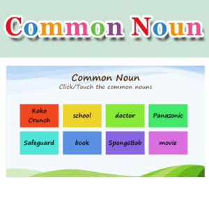 Common Nouns – Set A