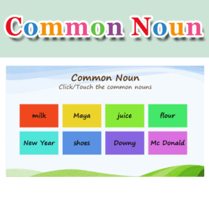 Common Nouns – Set B