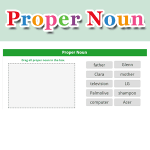 Proper Noun – Set A