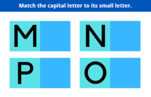 Letter Matching – Capital and Small Letter – Set 4