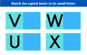 Letter Matching – Capital and Small Letter – Set 6